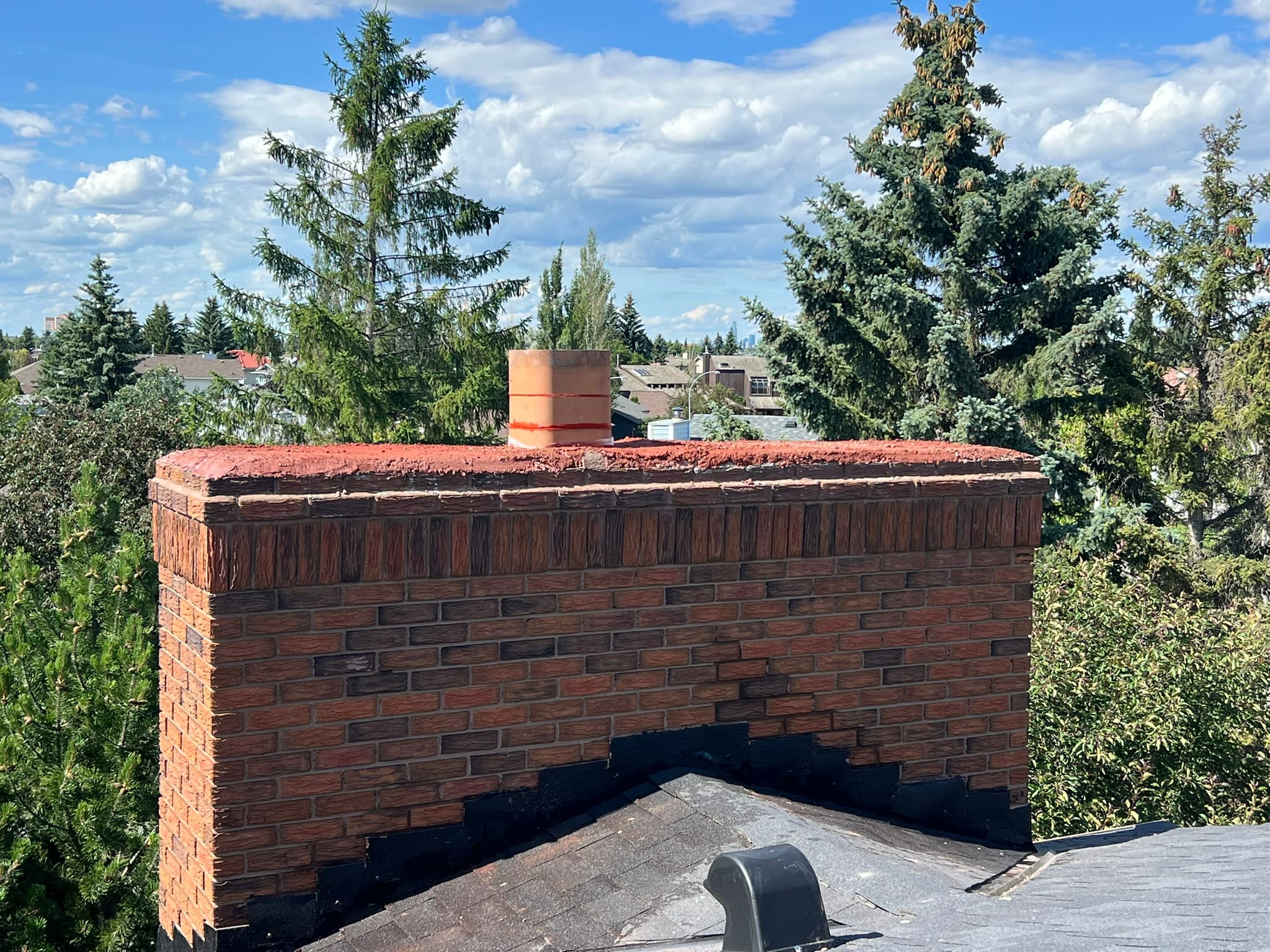 Field photo from a live repair visit in a Calgary home.